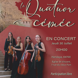 Concert - Le Quatuor cémée