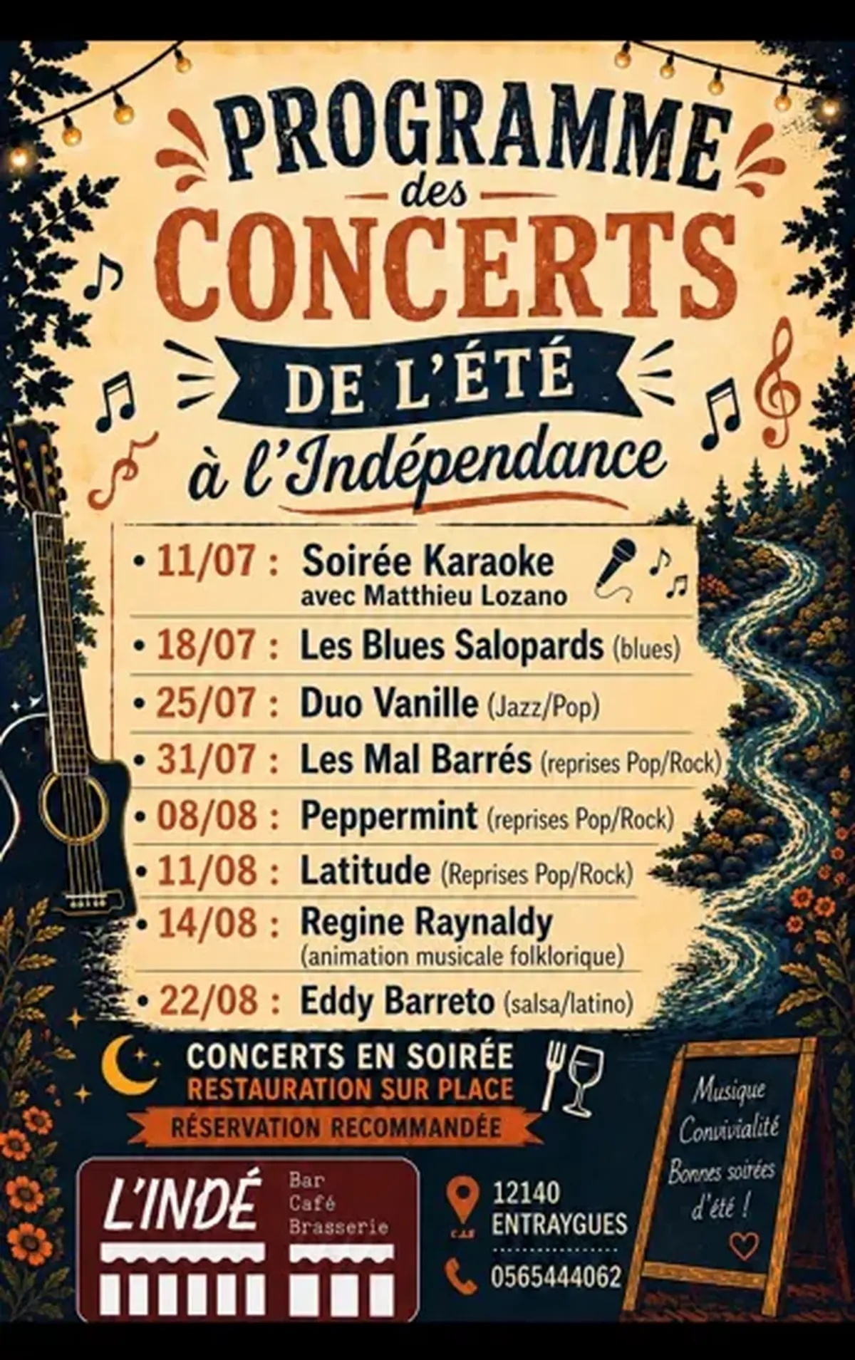 Concert Les Blues Salopards