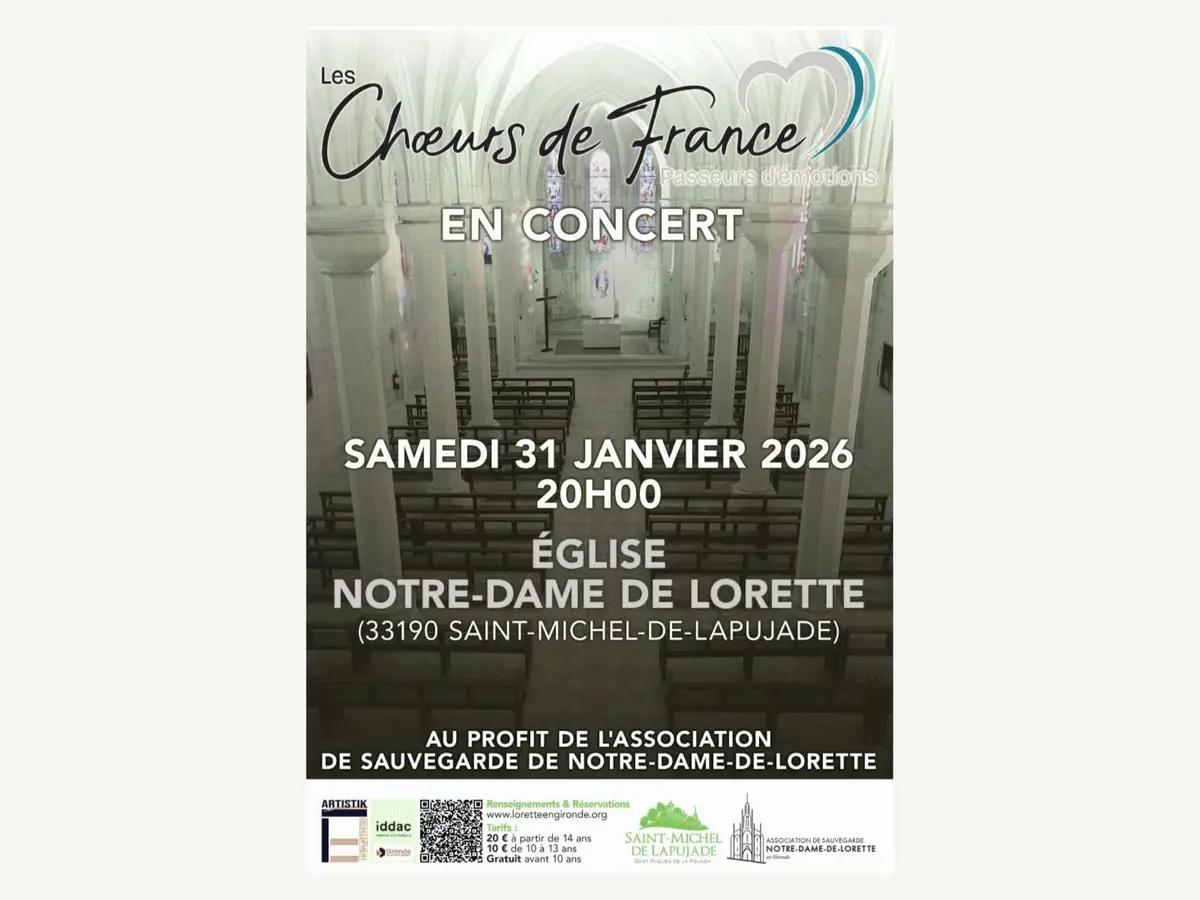 Concert Les Choeurs de France
