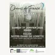 Concert Les Choeurs de France