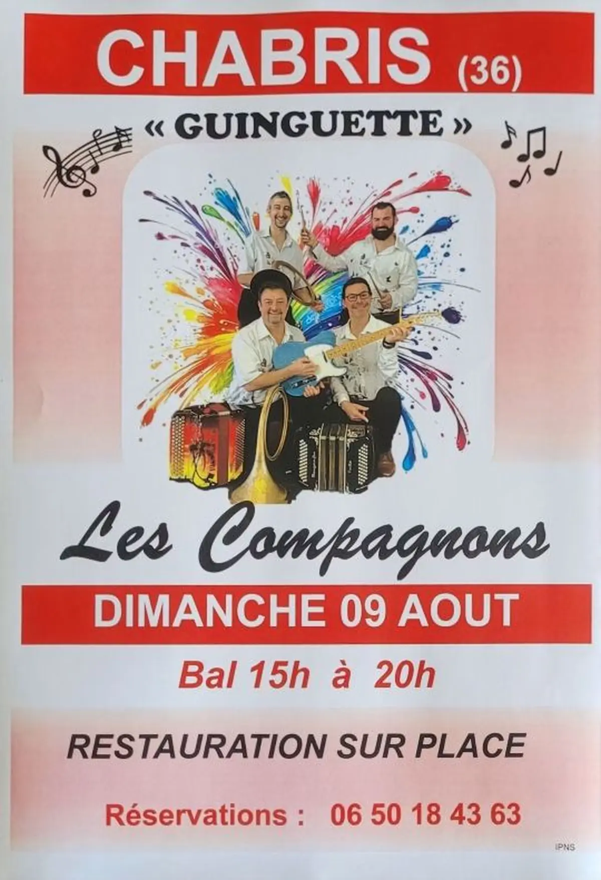 Concert Les Compagnons à la Guinguette