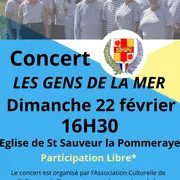 Concert les gens de la mer