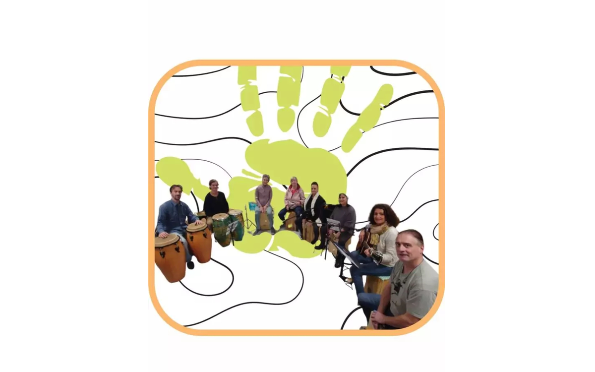 Concert  les mains baladeuses...sur le cajon 