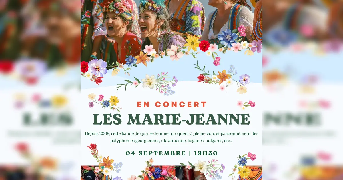Concert : Les Marie-Jeanne