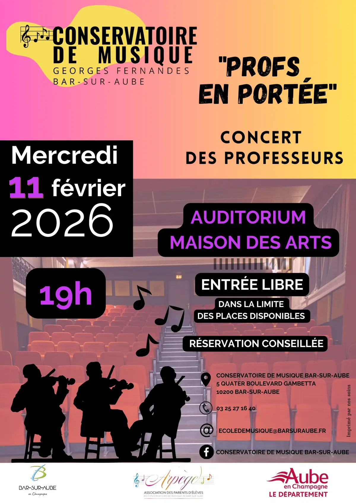 Concert - Les Mercredis du Conservatoire
