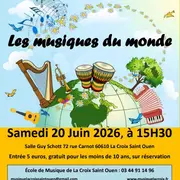 Concert  Les musiques du monde 