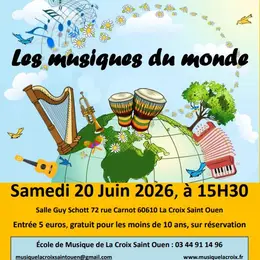 Concert  Les musiques du monde 
