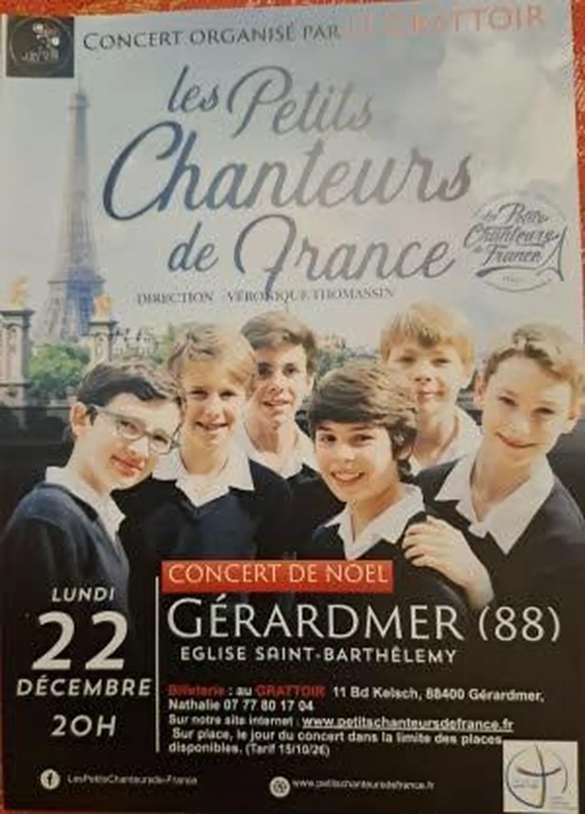 Concert - Les petits chanteurs de France