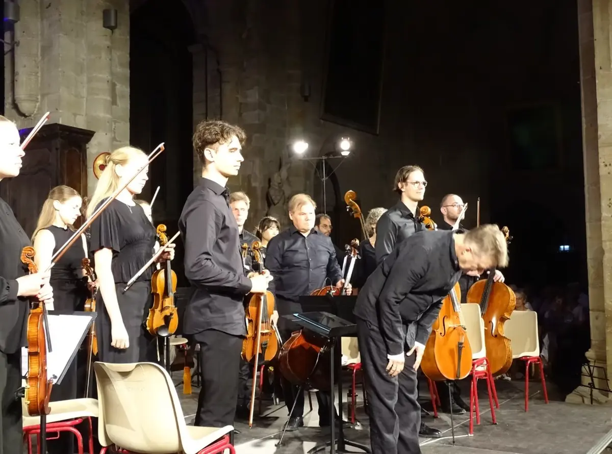 Concert, les Rencontres Musicales  de Figeac, l'église de Fons