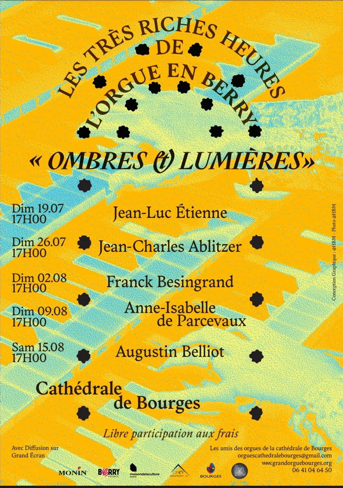 Concert - Les Très Riches Heures de l'Orgue en Berry