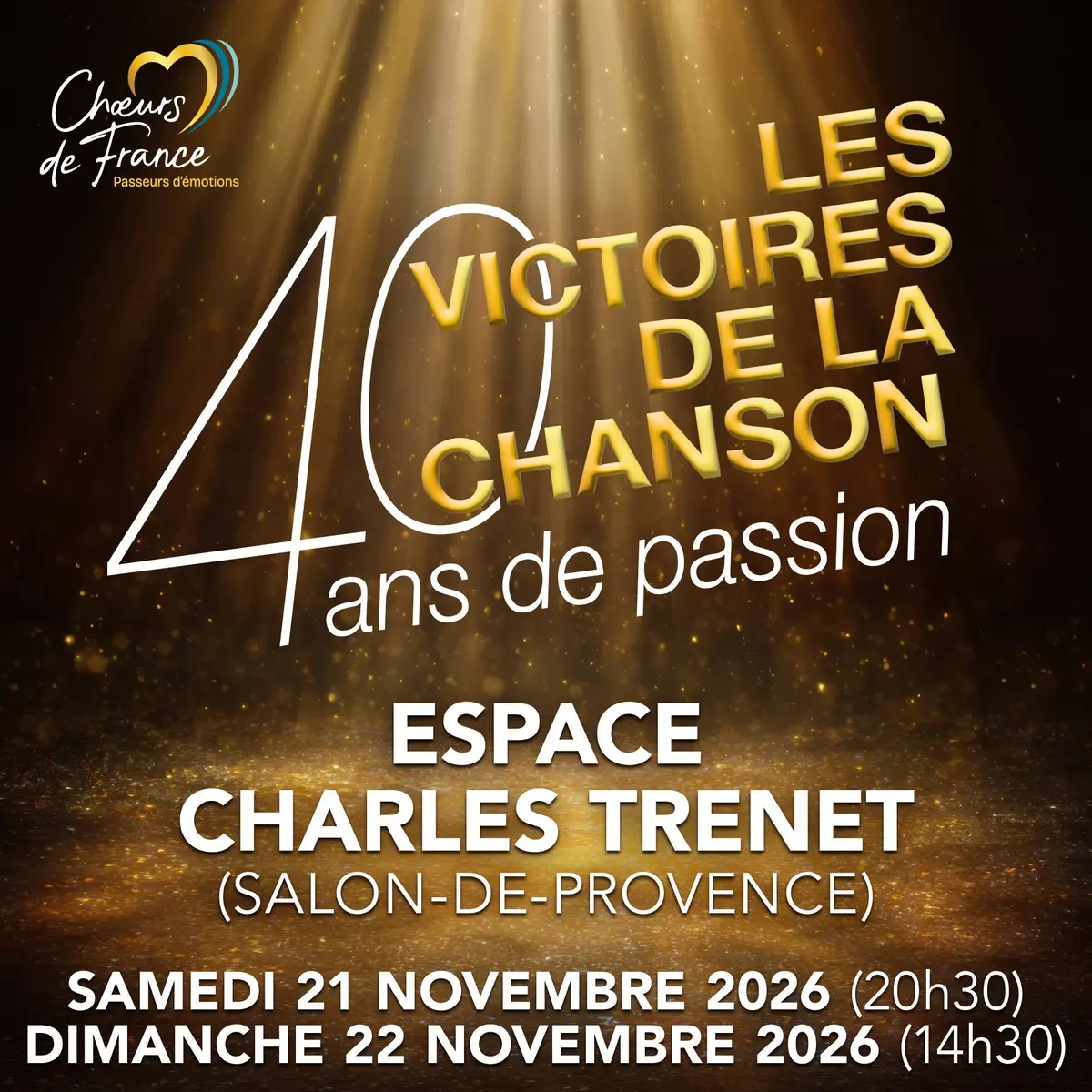 Concert : Les Victoires de la chanson