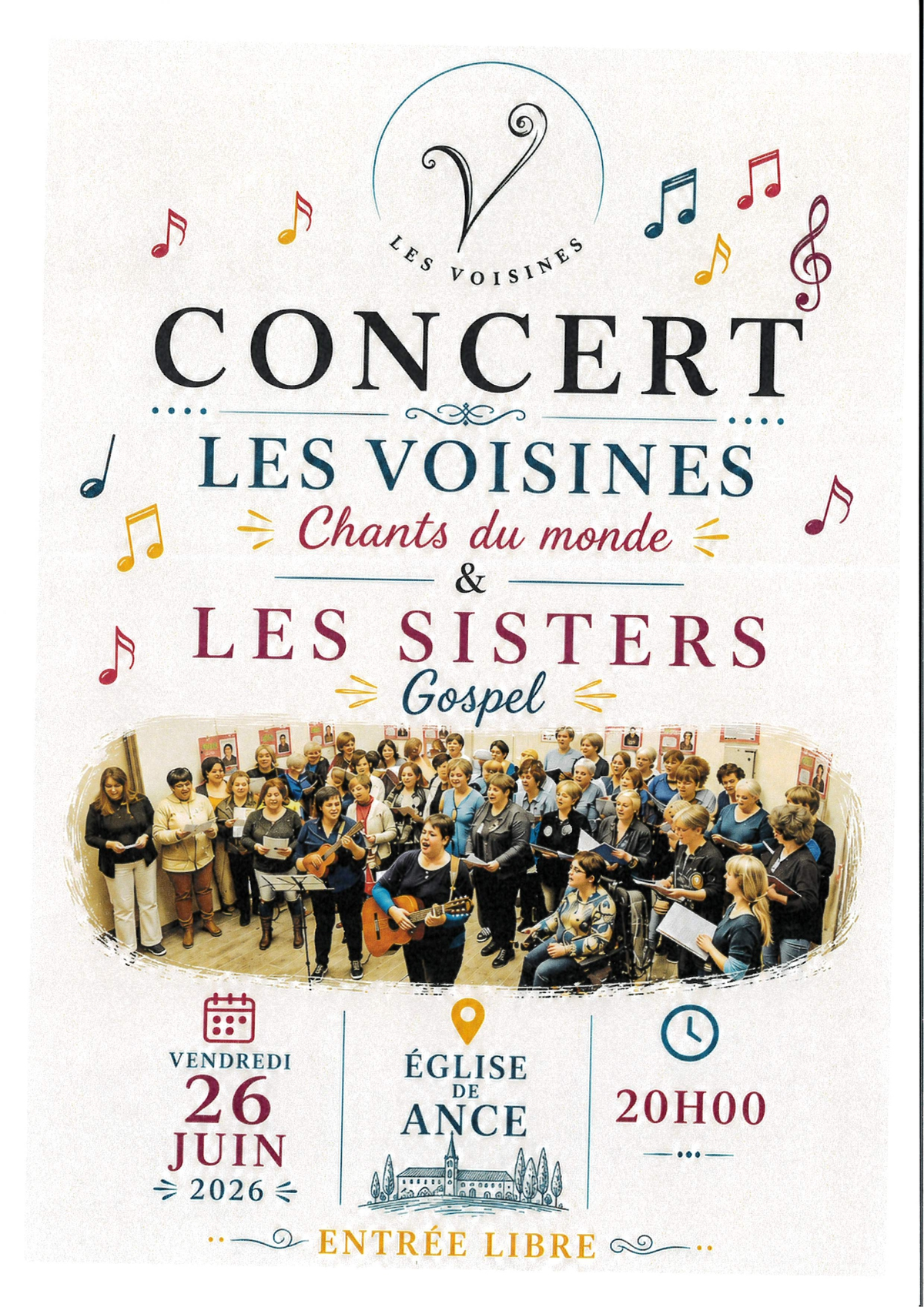 Concert- Les voisines et les sisters