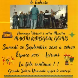 Concert - Les voix du Tam Tam et la Chorale Jumelle de Toulouse