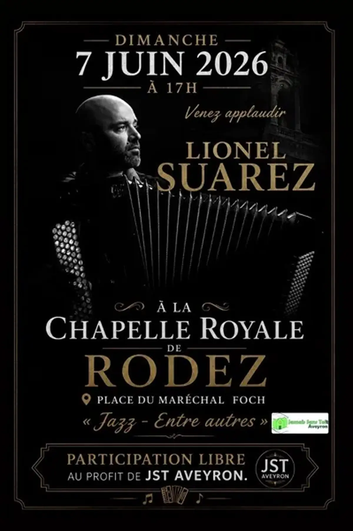 Concert Lionel Suarez Jazz- Entre autres