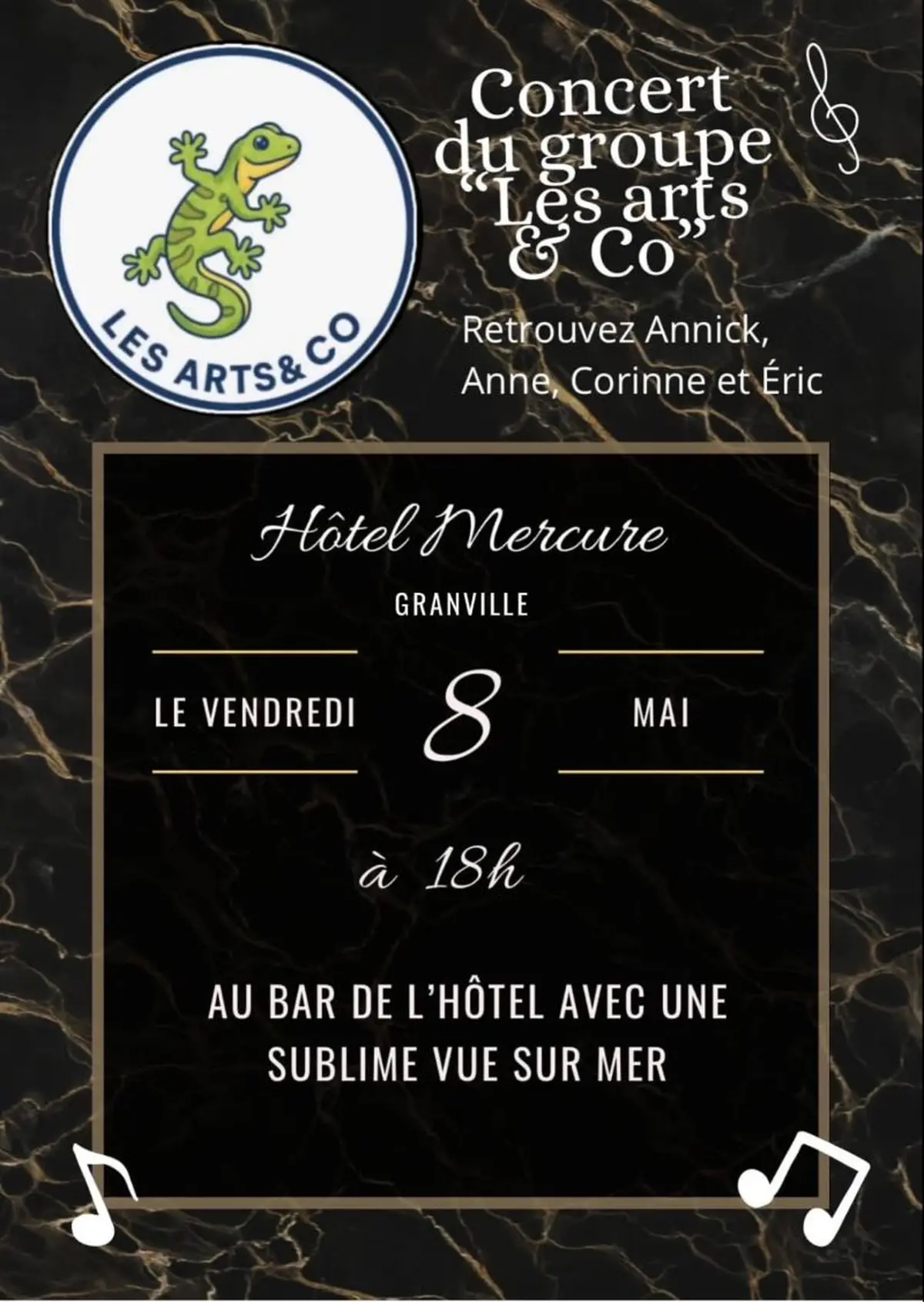 Concert live avec Les Arts & Co