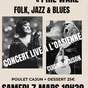 Concert Loona Blue et Phil Wake à l’Oasienne de Lissac-et-Mouret