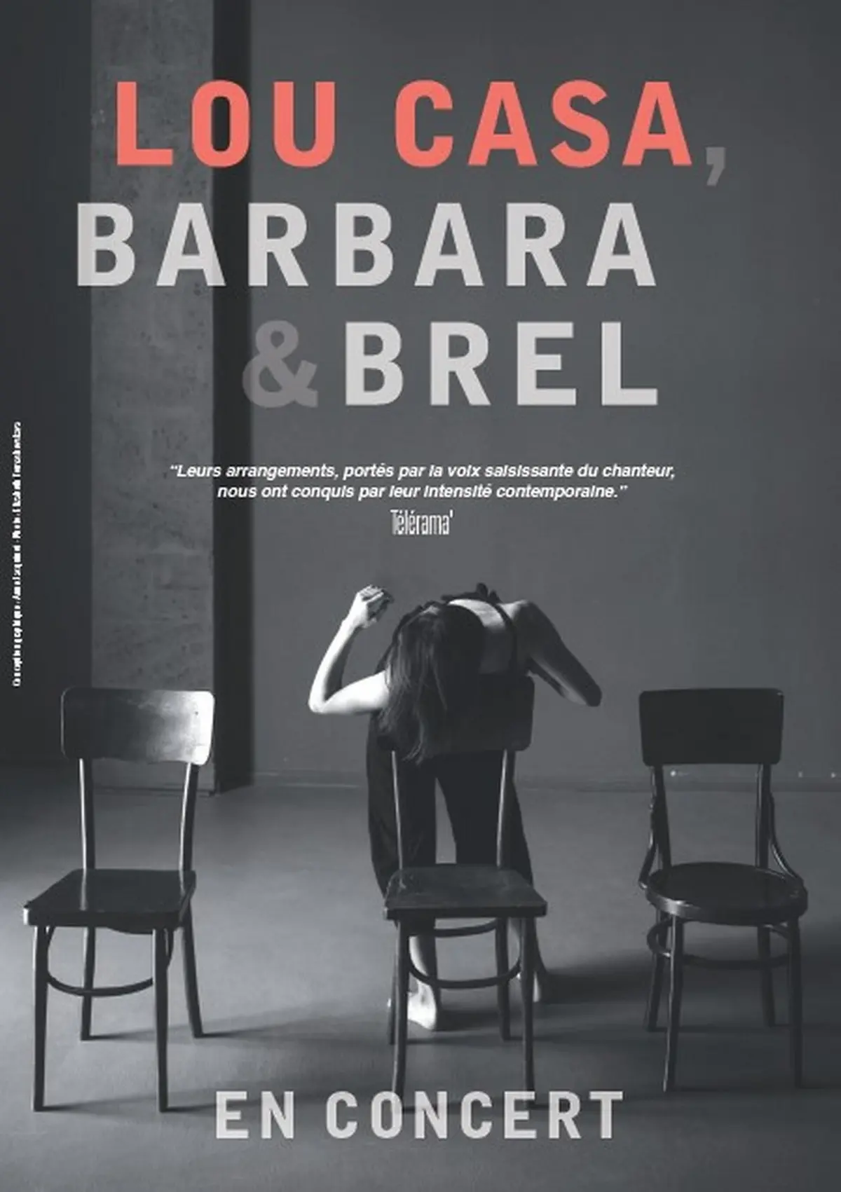 Concert : Lou Casa, Barbara et Brel