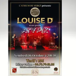 Concert Louise D et son groupe Atypik