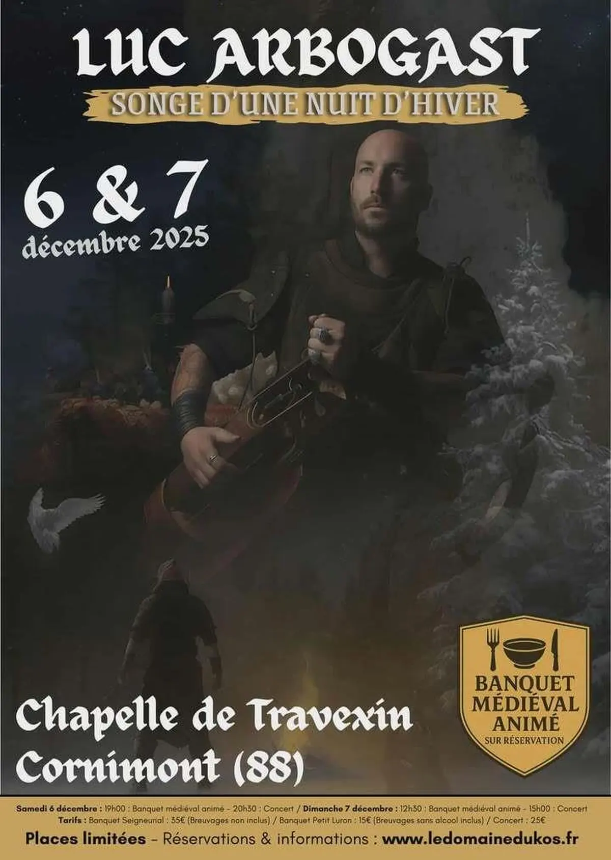 Concert - Luc Arbogast : Songe d'une nuit d'hiver