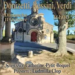 Concert lyrique à la chapelle St Roch à Saint-Rémy-de-Provence