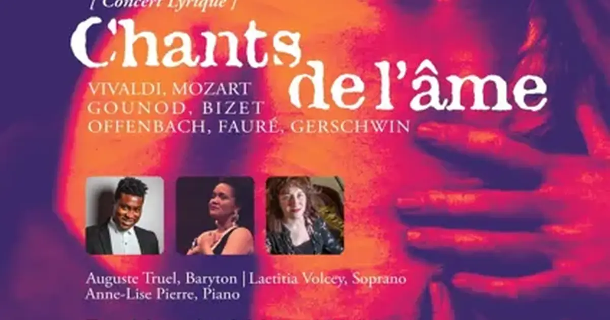 Concert lyrique : Chants de l'âme