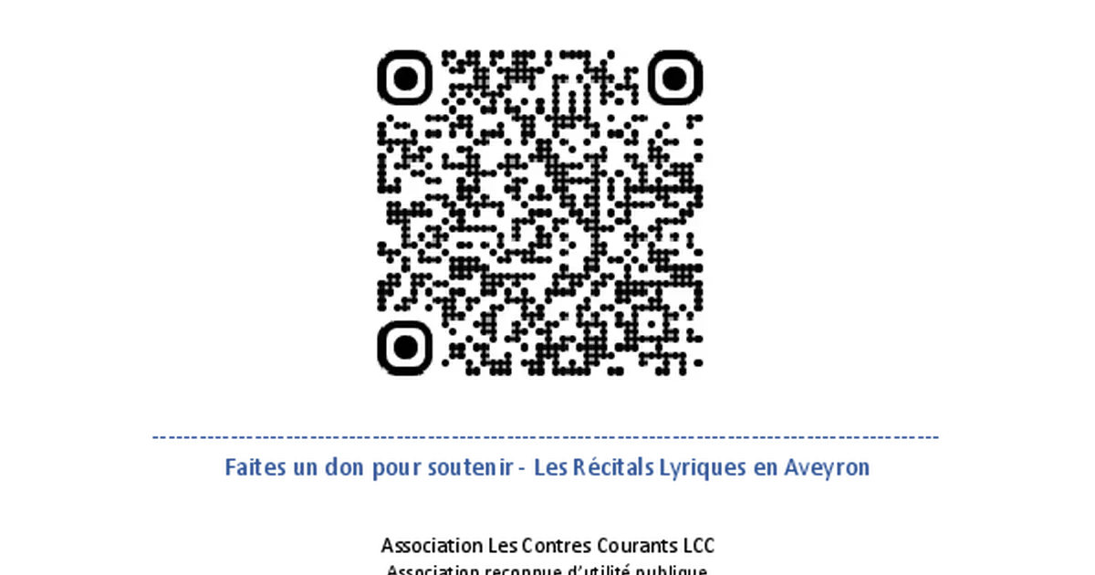 Concert lyrique " Chants de l'âme "
