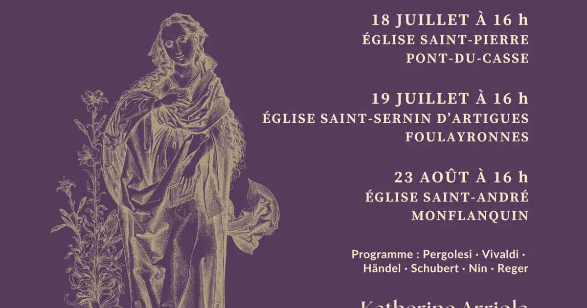 Concert lyrique : Salve Regina par Katherine Arriola et Fabien Prou