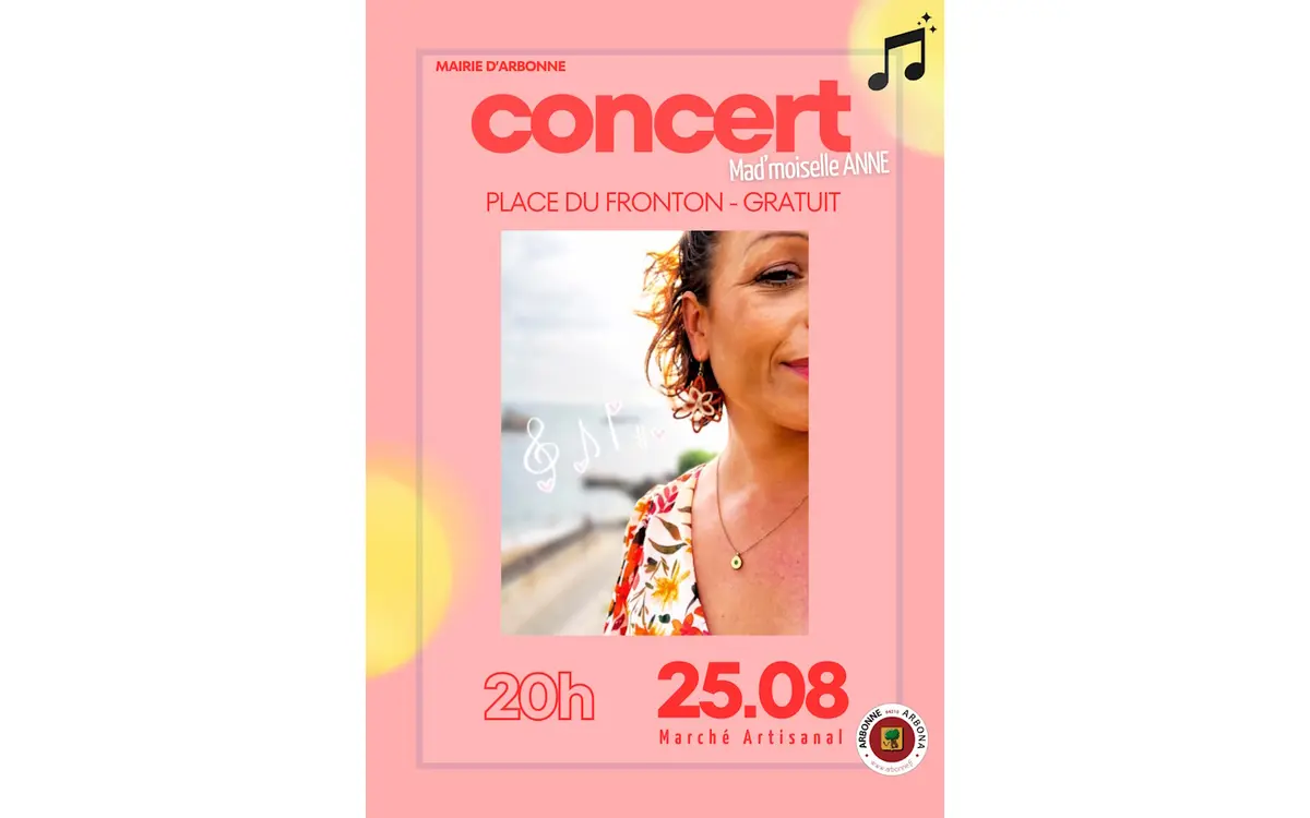 Concert Mad'moiselle Anne