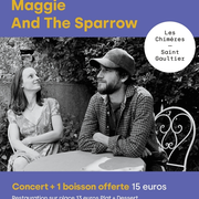 Concert Maggie and The Sparrow chansons de song-writers.