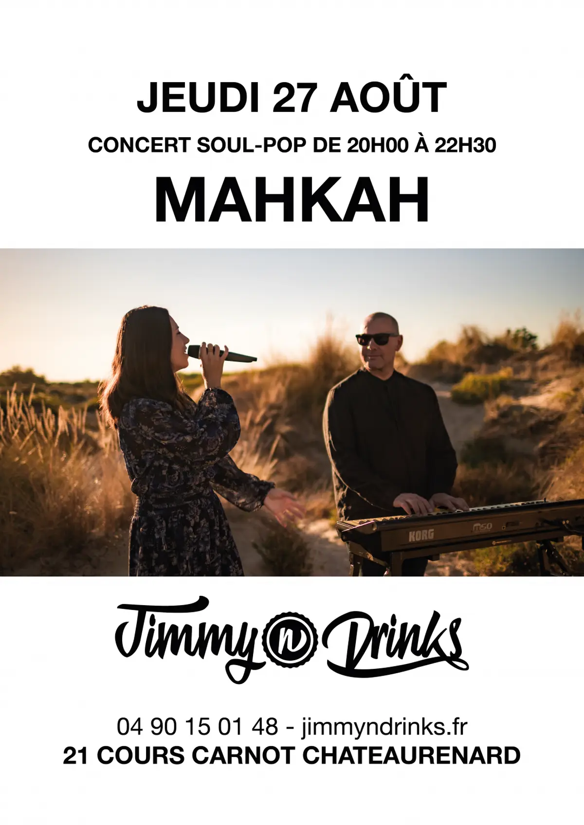 Concert Mahkah chez Jimmy n Drinks