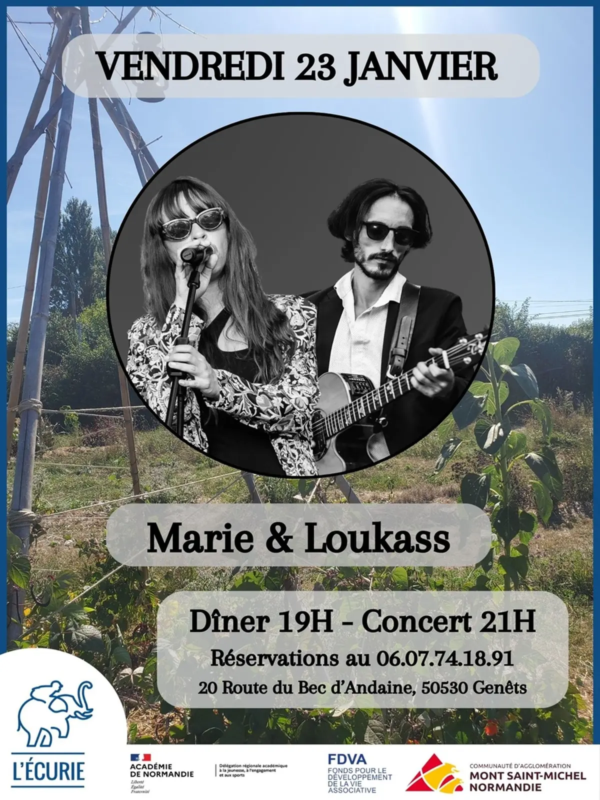 Concert Marie et Loukass