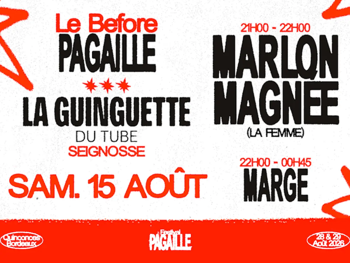 Concert - Marlon Magnée, La Femme + Marge DJ Set