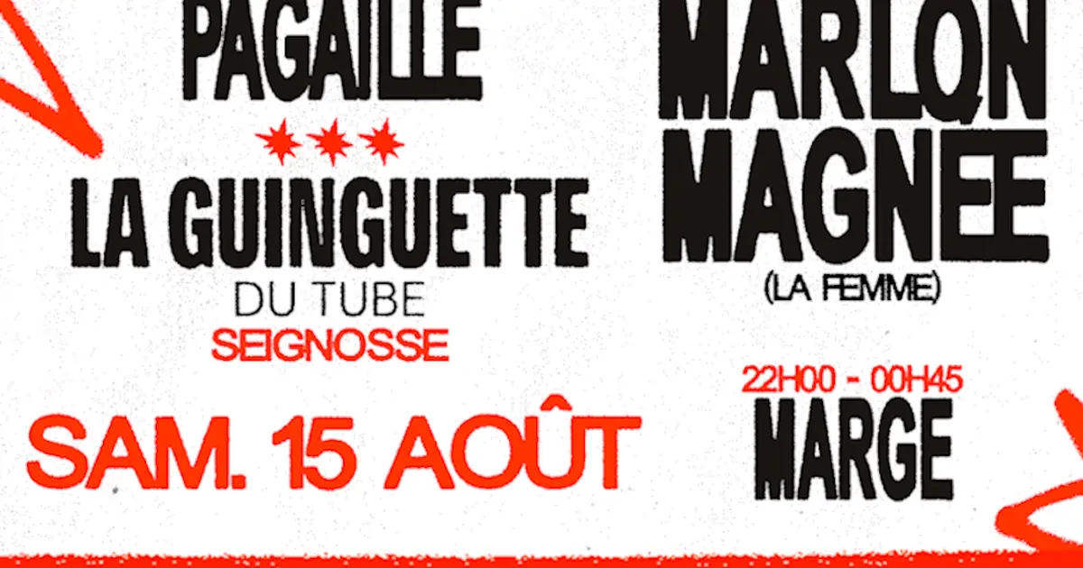 Concert - Marlon Magnée, La Femme + Marge DJ Set