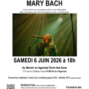 Concert MARY BACH