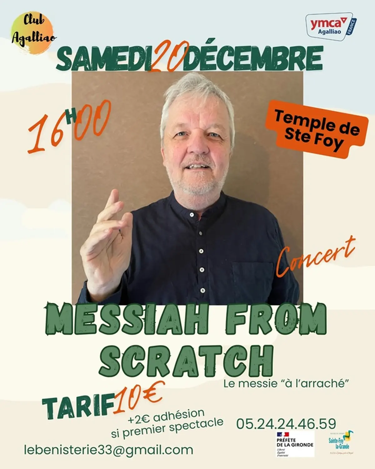 Concert Messiah from scratch - Le Messie à l'arraché