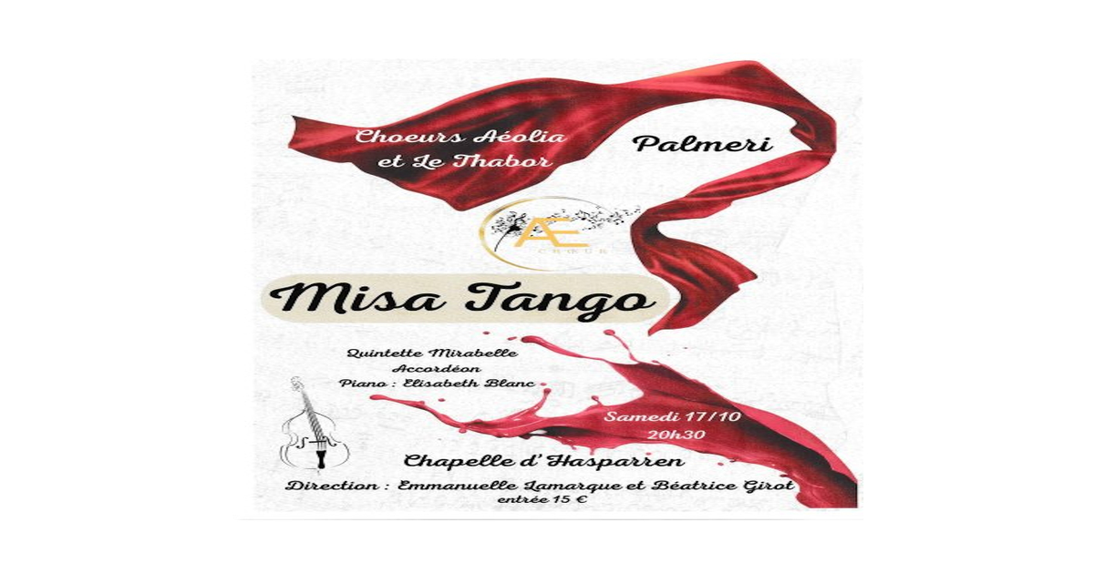 Concert Misa Tango de Palmeri