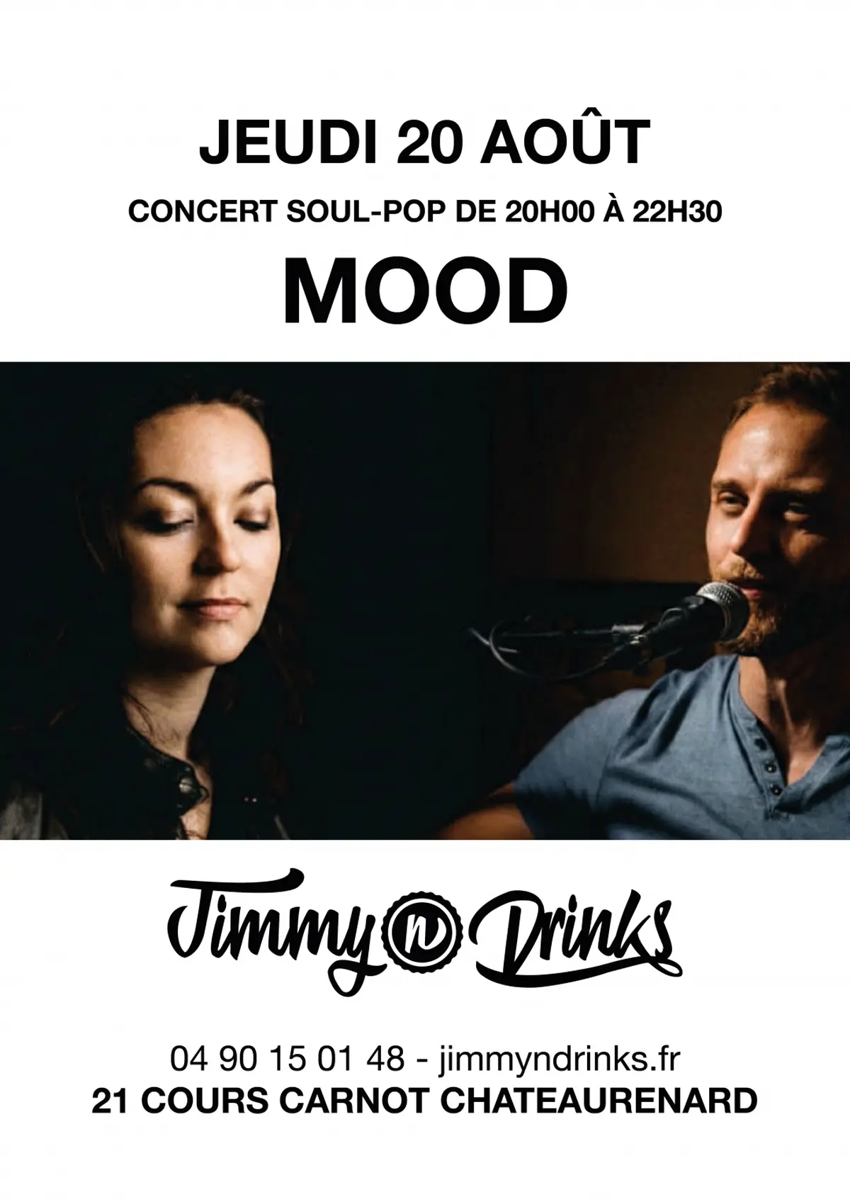 Concert Mood chez Jimmy n Drinks