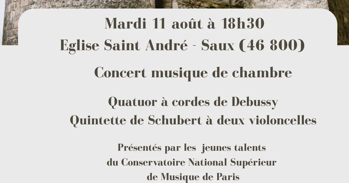 Concert musique de chambre au Château d'Aix