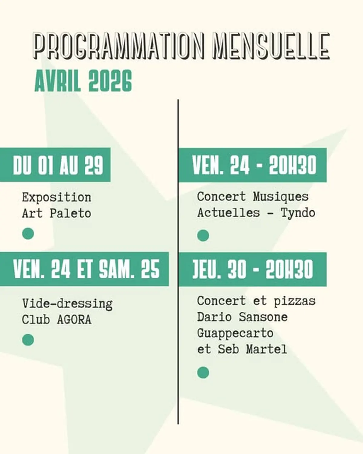 Concert musiques actuelles au MZ