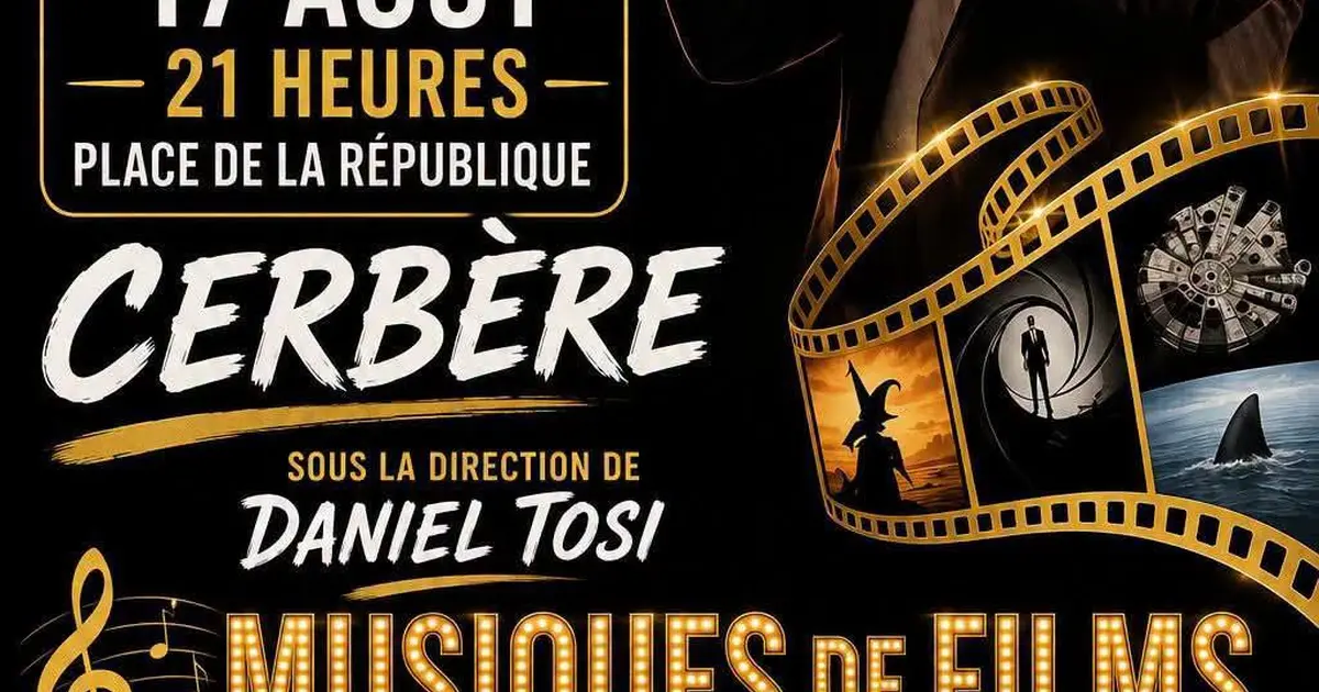 Concert Musiques De Films - Orchestre Symphonique Perpignan Catalogne Sous La Direction De Daniel Tosi