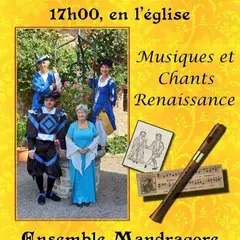 Concert musiques et chants de la Renaissance par Ensemble Mandragor