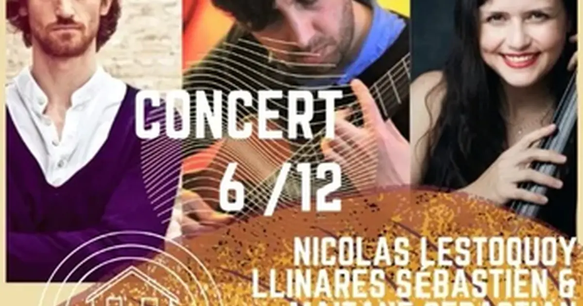 Concert - Nicolas Lestoquoy, Sébastien Llinares, Maitane Seb [Séchoir d'Aillac]