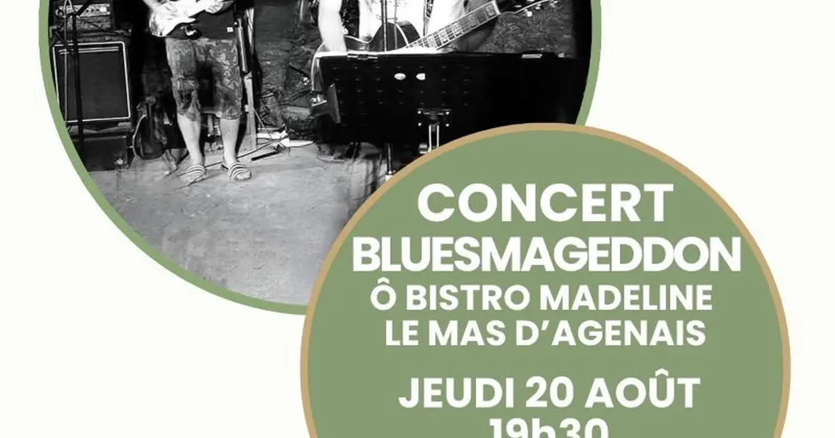 Concert Ô Bistro Madeline - Bluesmageddon