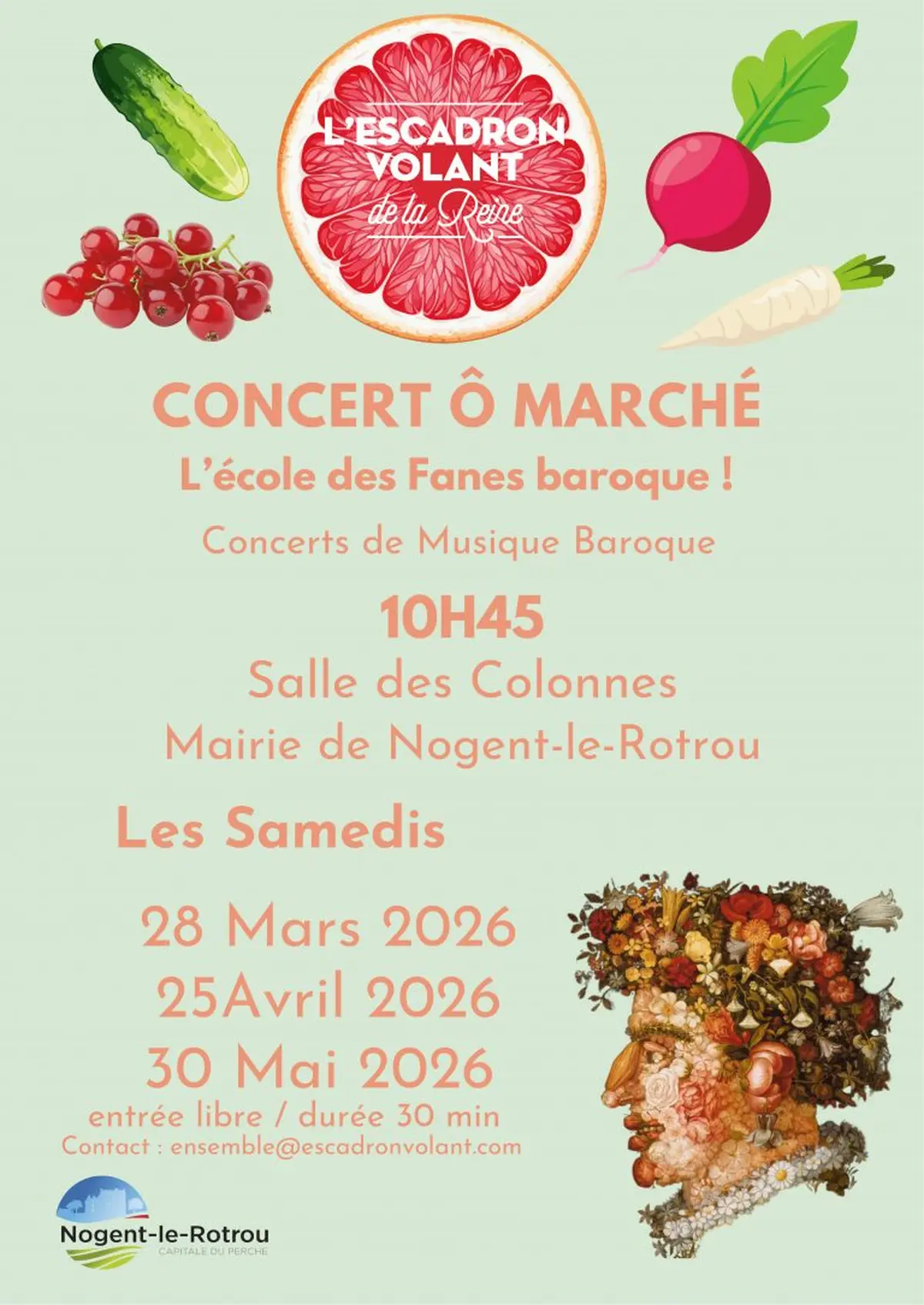 Concert Ô Marché - Mai 2026