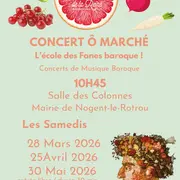 Concert Ô Marché - Mars 2026