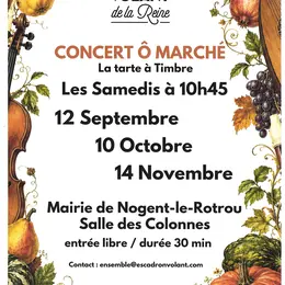Concert Ô Marché - Novembre 2026
