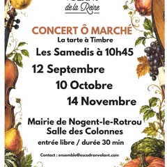 Concert Ô Marché - Septembre 2026