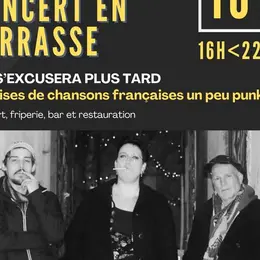 Concert - On s'excusera plus tard - L'Atelier