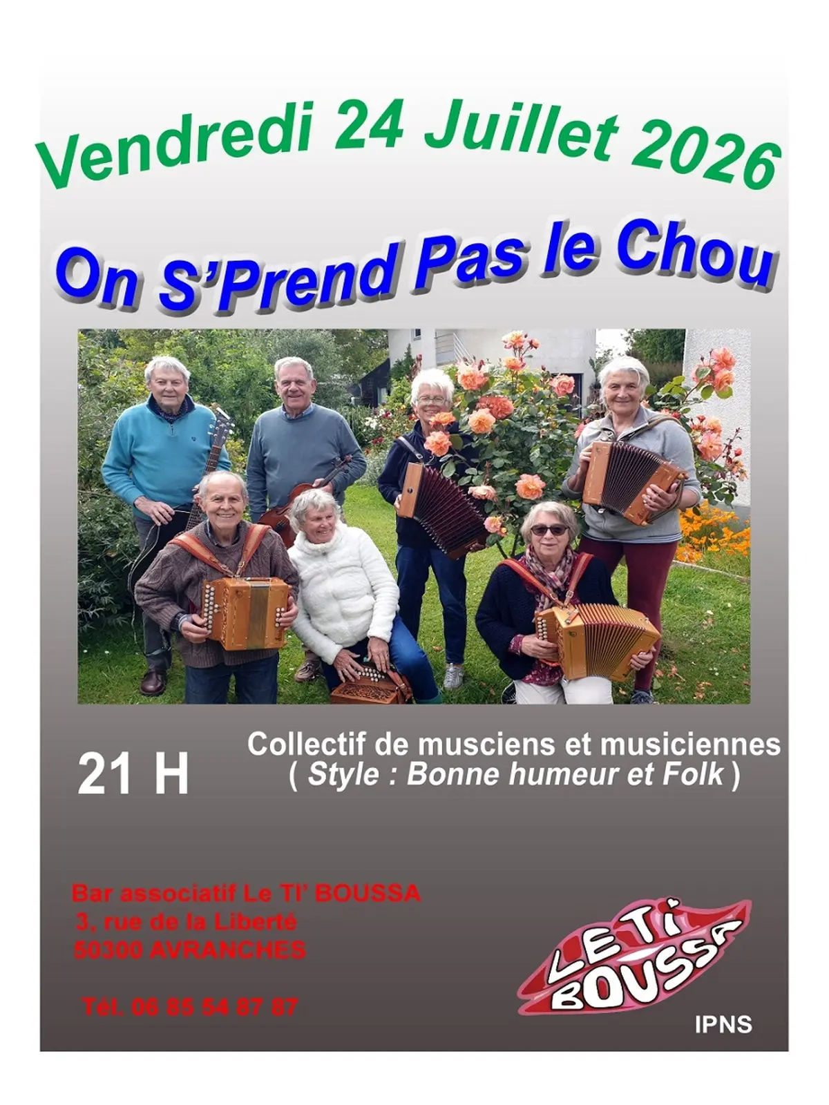 Concert On se prend pas le chou