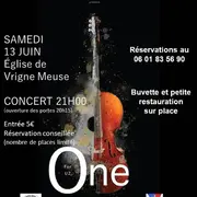 Concert : One for U2